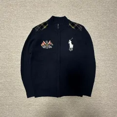 POLO RALPH LAUREN usa製 ニットジップアップ