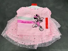 新品 DISNEY ディズニー ミニーマウス 子供服 キッズ サイズ6 身長105～120cm程度  セットアップ サイズ6 ピンク 20284 / 302284 在★6