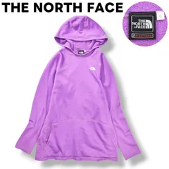 【ゴールドウィン製】 ノースフェイス THE NORTH FACE フライトシリーズ FLIGHT SERIES パーカー トレーナー ジャージ ラグランスリーブ 裏起毛 ロゴ プリント XL パープル アウトドア レディース ♪
