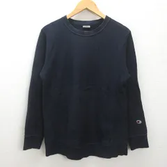 G■チャンピオン/champion リバースウィーブ/C3-S002【L】紺/men's/7【中古】■