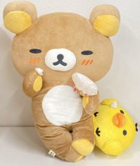 반프레스트 이치 반 쿠지 팝콘 테마 A상 키이로이트리와 함께 리락쿠마 봉제인형