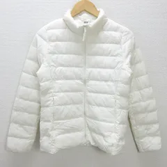 U■ユニクロ/UNIQLO ウルトラライトダウンジャケット【M】白/LADIES/N13【中古】■