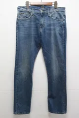 POLO RALPH LAUREN ポロ THE VARICK SLIM STRAIGHT スリムストレートジーンズ パンツ 33/32 メンズ 12-K136/1/TC