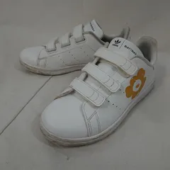 アディダス adidas x Marimekko アディダス スタンスミス STAN SMITH CF C キッズスタンスミス CF C h04684 ガールズ 20.0cm ISItems【USED】【古着】【中古】50121085