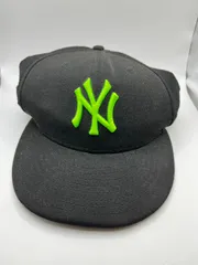 NEW ERA ニューエラ 59FIFTY ニューヨークヤンキース キャップ ブラック×グリーン 7 1/2