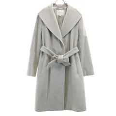 UNTITLED アンタイトル 日本製 ウール コート 2 グレー系 レディース 古着