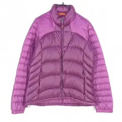 ラフマ レディース グースダウン 軽量ダウン PURPLE (HU41917)