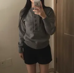 ボタンニット長袖(新品)