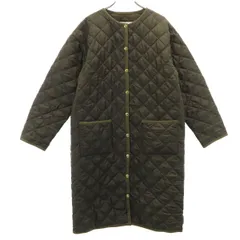 Traditional Weatherwear トラディショナルウェザーウエア キルティングジャケット 34 グリーン レディース 古着