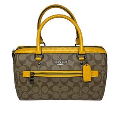 COACH ローアンサッチェル•シグネチャーキャンバス - メルカリ