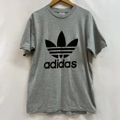 アディダス 80s - 90s カナダ製 トレフォイルロゴ 両面プリント Ｔシャツ ビンテージ オールド メンズ M ISItems【USED】【古着】【中古】50113734