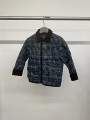 (4T) ポロラルフローレン キッズ BOYS ブラックウォッチ タータンチェック キルティング ジャケット