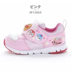 ★クーポン発行中【正規品取扱店･新品】moonstar スニーカー キッズ 子供靴 アンパンマン AP C185LE ムーンスター ANPANMAN 光る靴 ベルクロ