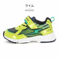 【正規品取扱店･新品】 moonstar スニーカー キッズ 子供靴 スーパースター SS K1241 ムーンスター SUPERSTAR ゆったり幅 ベルクロ