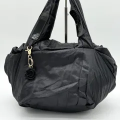【良品】SeeByChloe ハンドバッグ セミショルダーバッグ ナイロン 黒