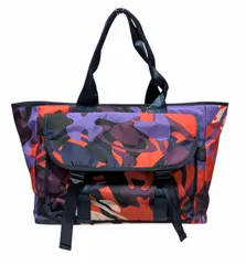 未使用 ヴィヴィアンウエストウッド トートバッグ トート VWH022 オーブ カモフラ ポリエステル 牛革 メンズ レディース Vivienne Westwood ヴィヴィアン 