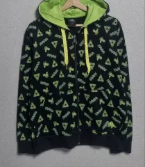 L (100) adidas アディダス ヴィンテージ 弱起毛 フードジップアップ