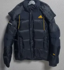 S ) アディダス ブラック グースダウン ダウン