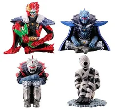 仮面ライダーオーズ グリード まちぼうけ2 Feat.ヤミー 全4種セット ノーマルVer.