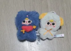 ベイビー・スリー・キューピー・青・ミニ・ミー・ゴー・ベス顔 ぬいぐるみ キーリング ぬい