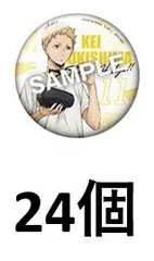 24個セット 月島蛍 カラパレ ハイキュー！！ 準備トレーディング缶バッジ タカラトミーアーツ