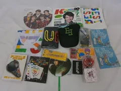  中古品 関ジャニ∞ SUPER EIGHT 大倉忠義 ツアーグッズ 他 タオル Tシャツ キャップ ペンライト 等 グッズセット