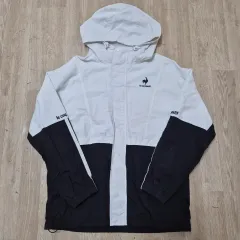 ルコックスポルティフ ロゴ フード ウィンドブレーカー ジップアップ ジャケット