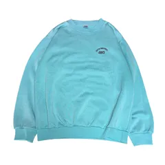 asics アシックス スウェット トレーナー 水色 Lサイズ 裏起毛 90sヴィンテージ スポーツMIX メンズ