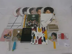  中古品 嵐 二宮和也 ツアーグッズ 他 クリアファイル カルタ ショッピングバッグ 等 グッズセット