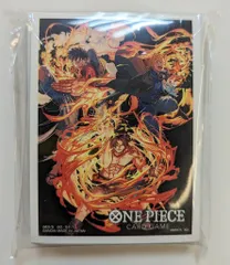 バンダイ リミテッドカードスリーブ ONE PIECEカードゲーム エース・サボ・ルフィ 70枚