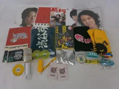  中古品 関ジャニ∞ SUPER EIGHT 渋谷すばる ツアーグッズ 他 タオル ステッカー パンフレット 等 グッズセット