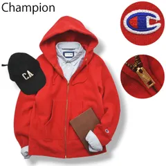 【定番】 チャンピオン Champion リバースウィーブ スウェット フーディー パーカー M レッド メンズ レディース ユニセックス 男女兼用 Cロゴ スポーツミックス アメカジ ストリート