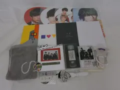  中古品 NEWS 加藤シゲアキ ツアーグッズ 他 タオル ペンライト パンフレット 等 グッズセット