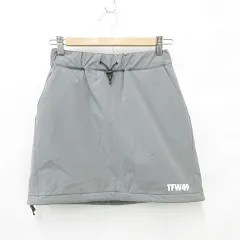 新品未使用　TFW49 スカート　サイズM TFW49 ゴルフ ウエア スカート レディース CARDBOARD MATERIAL SKIRT
