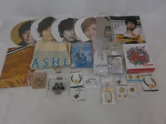  中古品 嵐 二宮和也 5×20 他 DVD クリアファイル パンフレット ペンライト 等 グッズセット