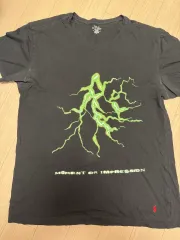 ヴィンテージ ポロ 稲妻 グラフィック ブラック 半袖