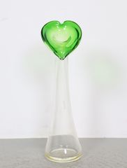 ガラス 花瓶 ルーベングラス Reuven Glass ヴィンテージ マーブル