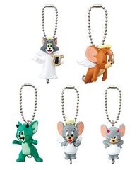 TOM and JERRY つまんでつなげてますこっと2 天使と悪魔 ボールチェーンver. 5種セット
