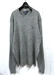 90s ヴィンテージ Polo by Ralph Lauren｜ポロラルフローレン シルク100% ケーブルニット