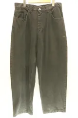 【中古】 POLAR SKATE CO メンズデニムパンツ M BIG BOY JEANS POLAR SKATE CO M 黒 ブラック デニム