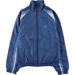 古着 90年代 ナイキ NIKE ハーフジップ ナイロンプルオーバー メンズXL