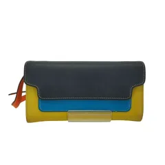 MARNI マルニ レザー ウォレットショルダー MARNI（マルニ） ショルダーウォレット 斜め掛け ストラップ付き 長