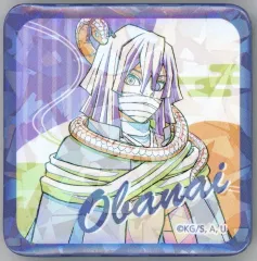 【中古】バッジ・ピンズ 伊黒小芭内(名前あり) 「鬼滅の刃 オーケストラコンサート ～鬼滅の奏～ 柱稽古編 / 鬼滅の宴 -柱稽古編- 原画グリッター缶バッジ」