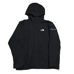 110 THE NORTH FACE ザノースフェイス ブラック ナイロン ウィンドブレーカー