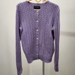 ポロ ラルフローレン ガールズ カーディガン M(8-10)