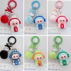 6種セット ラブブ コカコーラ キャラクターシリーズ ぬいぐるみ キーホルダー (ドリンク コラボ) キーホルダー