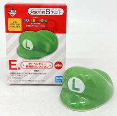 BANDAI SPIRITS 이치 반 쿠지 슈퍼 마리오 집에서 어드벤처 라이프 E상 루이지 모자/젓가락 두어 어드벤처 도자기 컬렉션