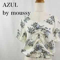 新品　MOUSSY GATHER FLOWER ブラウス ホワイト マウジー 2026年最新】gather flower ブラウス moussyの人気アイテム - メルカリ