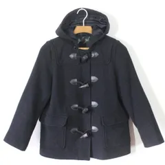 73【極美品】イーストボーイ ダッフルコート 9 ダークグレー M EAST BOY 通学 女子中学生 女子高校生 スクールコート チャコールグレー