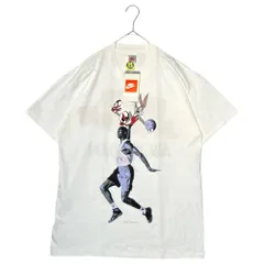 NIKE(ナイキ) 90's HARE JORDAN and AIR JORDAN ジョーダン バックスバニー プリント  Tシャツ 660334-100 L ホワイト 90年代 ヴィンテージ デッドストック